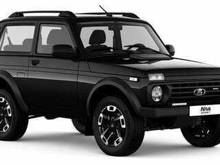 2026 Lada (ВАЗ) Niva Legend Sport I, чёрный, 1752000 рублей, вид 1