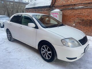2001 Toyota Corolla IX (E120, E130), белый, 550000 рублей, вид 1