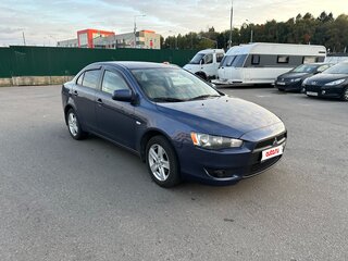 2008 Mitsubishi Lancer X, синий, 770000 рублей, вид 3