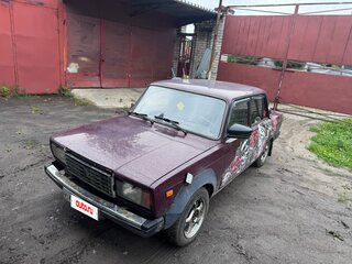 2006 Lada (ВАЗ) 2107, красный, 110000 рублей, вид 1