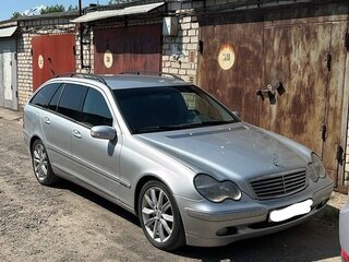 2003 Mercedes-Benz C-Класс 220 II (W203), серебристый, 530000 рублей, вид 3