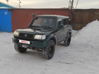 2001 Hyundai Galloper II, зелёный, 730000 рублей, вид 1