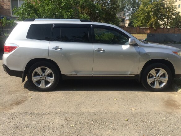 2012 Toyota Highlander II (XU40) Рестайлинг, серебристый, 2199000 рублей - вид 3