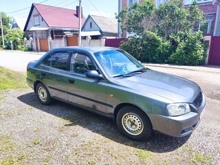 2008 Hyundai Accent ТагАЗ II, серый, 350000 рублей, вид 4