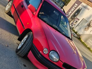 1998 Toyota Sprinter Carib III, красный, 320000 рублей, вид 1