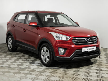 2017 Hyundai Creta I, красный, 1449700 рублей, вид 3