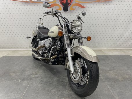 2005 Yamaha XVS400 Drag Star, бежевый, 345000 рублей, вид 3
