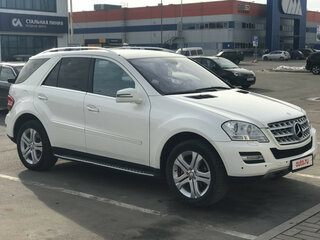 2011 Mercedes-Benz M-Класс 350 II (W164) Рестайлинг, белый, 1730781 рублей, вид 4
