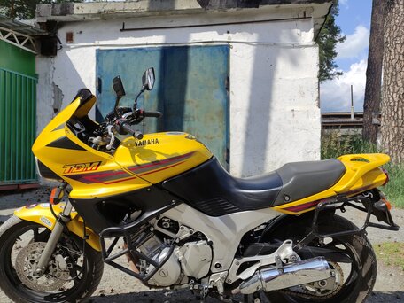 1995 Yamaha TDM850, жёлтый, 250000 рублей, вид 4