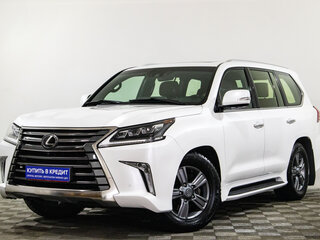 2018 Lexus LX 570 III Рестайлинг 2, белый, 8199000 рублей, вид 3