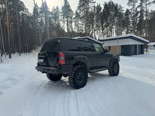 2008 Nissan Patrol V (Y61) Рестайлинг, чёрный, 3700000 рублей, вид 3