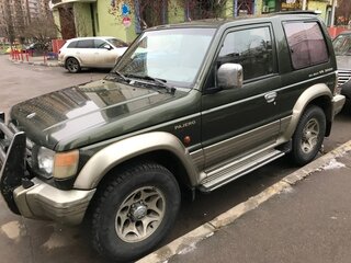 1997 Mitsubishi Pajero II Рестайлинг, зелёный, 1000000 рублей, вид 3