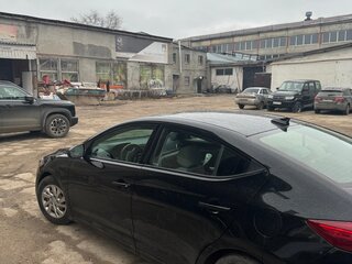 2018 Hyundai Elantra VI (AD), чёрный, 1200000 рублей, вид 4