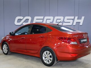 2011 Hyundai Solaris I, красный, 565000 рублей, вид 2