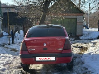 2004 Renault Symbol I Рестайлинг, красный, 225000 рублей, вид 3