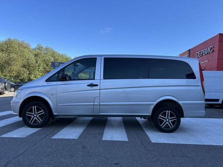 2013 Mercedes-Benz Vito 113 CDI L2 II (W639) Рестайлинг, серебристый, 2400000 рублей, вид 4