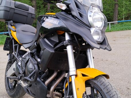 2013 Kawasaki Versys 650, жёлтый, 450000 рублей, вид 1