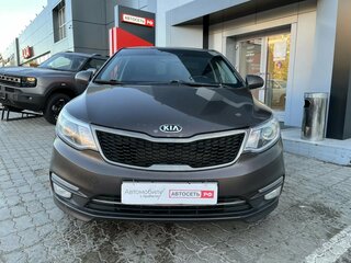 2016 Kia Rio III Рестайлинг, коричневый, 741600 рублей, вид 2