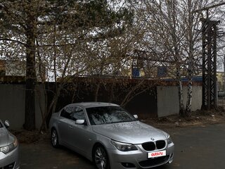 2005 BMW 5 серии 525i V (E60/E61), серебристый, 1200000 рублей, вид 2