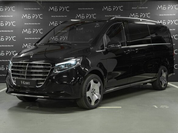 2026 Mercedes-Benz V-Класс Extra Long 300 d экстра длинный III (W447) Рестайлинг 2, чёрный, 15653000 рублей