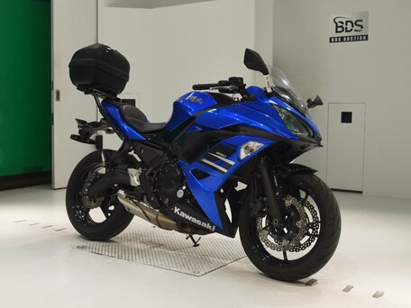 2018 Kawasaki Ninja 650, синий, 690000 рублей, вид 4