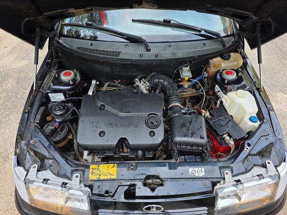 2007 Lada (ВАЗ) 2112, серый, 165000 рублей - вид 9