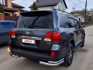 2013 Toyota Land Cruiser 200 Series Рестайлинг 1, серый, 3750000 рублей, вид 5