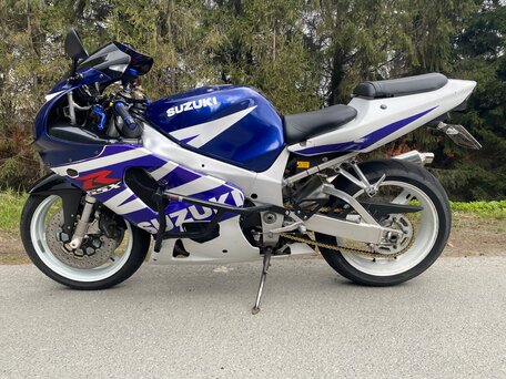 2000 Suzuki GSX-R 750, белый, 495000 рублей, вид 4