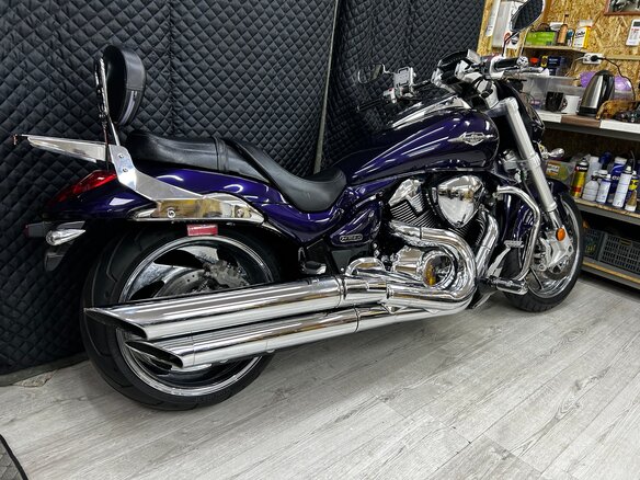 2006 Suzuki Boulevard M109R, фиолетовый, 980000 рублей - вид 25