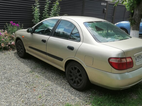 2002 Nissan Almera II (N16) Рестайлинг, золотистый, 339000 рублей - вид 2
