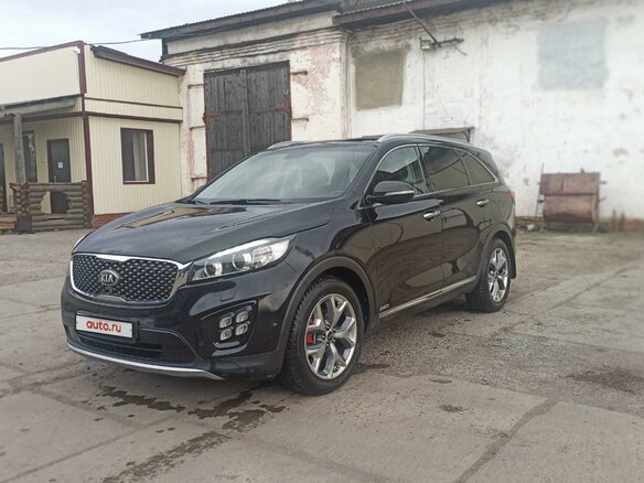 2017 Kia Sorento III Prime, чёрный, 2750000 рублей - вид 5