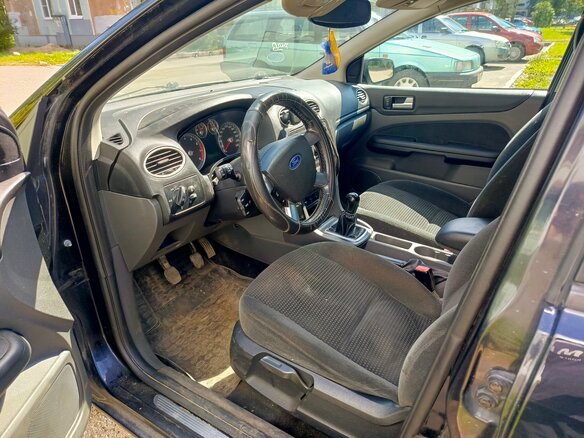 2006 Ford Focus II, чёрный, 300000 рублей - вид 9