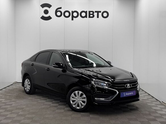 2024 Lada (ВАЗ) Vesta SW I Рестайлинг (NG), чёрный, 1210000 рублей - вид 1