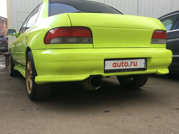 2000 Subaru Impreza WRX STi I, жёлтый - вид 4