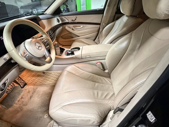 2018 Mercedes-Benz S-Класс 350 d Long VI (W222, C217) Рестайлинг, чёрный, 3900000 рублей - вид 18