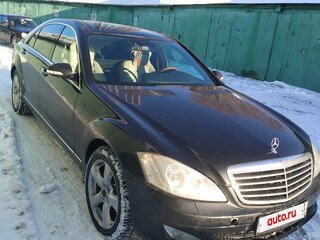 2008 Mercedes-Benz S-Класс 320 Long V (W221), чёрный, 1150000 рублей, вид 3
