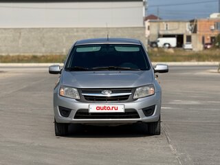 2013 Lada (ВАЗ) Granta I, серебристый, 430000 рублей, вид 2