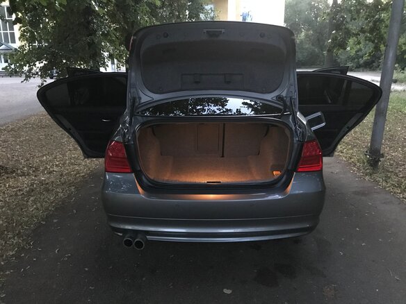 2011 BMW 3 серии 325i V (E90/E91/E92/E93) Рестайлинг, серебристый - вид 14