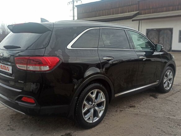 2017 Kia Sorento III Prime, чёрный, 2750000 рублей - вид 8