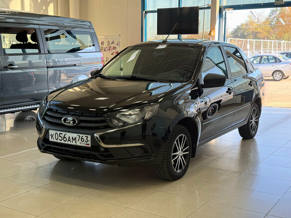 2020 Lada (ВАЗ) Granta I Рестайлинг, чёрный, 625000 рублей