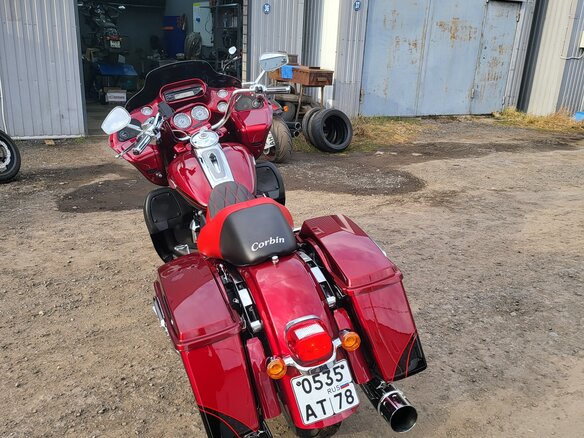 2011 Harley-Davidson CVO Road Glide, красный, 1650000 рублей - вид 8