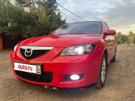 2006 Mazda 3 I (BK) Рестайлинг, красный, 495000 рублей, вид 2