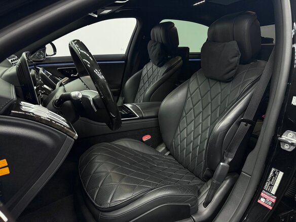 2021 Mercedes-Benz S-Класс 500 Long 4MATIC VII (W223), чёрный, 9300000 рублей - вид 5