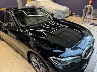 2019 BMW 3 серии 320d xDrive VII (G2x), чёрный, 3900000 рублей, вид 3