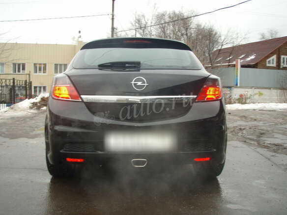 2007 Opel Astra OPC H, чёрный - вид 2