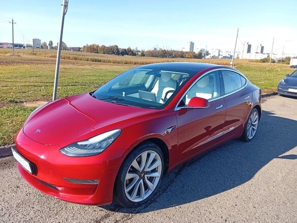 2018 Tesla Model 3 Performance I, красный, 1400000 рублей - вид 12