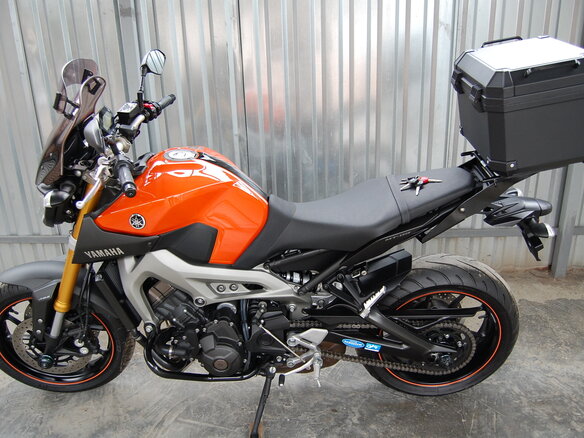 2014 Yamaha MT-09 (FZ-09), оранжевый, 670000 рублей - вид 5
