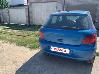 2007 Peugeot 307 I Рестайлинг, синий, 330000 рублей, вид 3