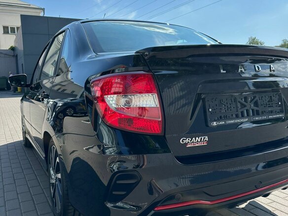 2026 Lada (ВАЗ) Granta Sport I Рестайлинг, чёрный, 1582000 рублей - вид 8