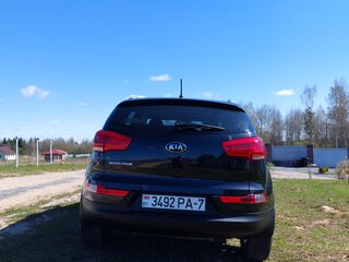 2014 Kia Sportage III Рестайлинг, чёрный, 1231120 рублей, вид 3